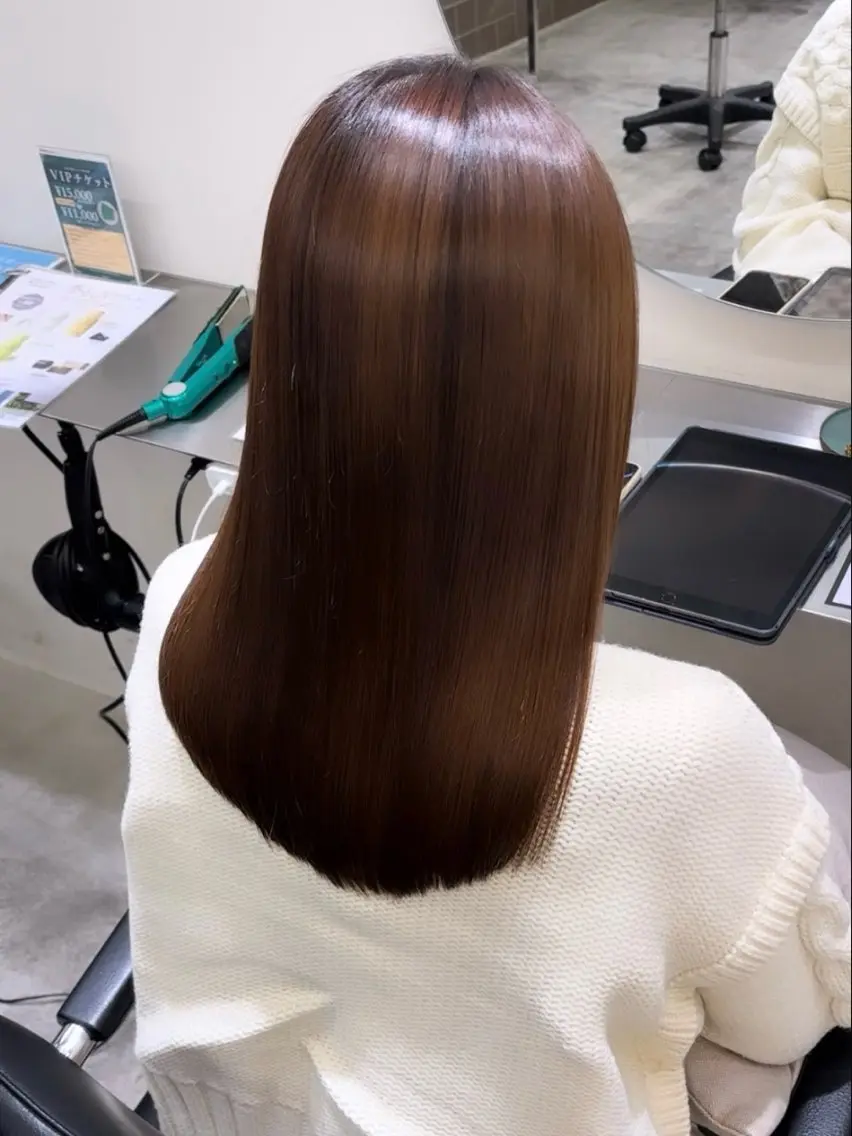 ロング 濱本 新奈 / 髪質改善のヘアスタイル
