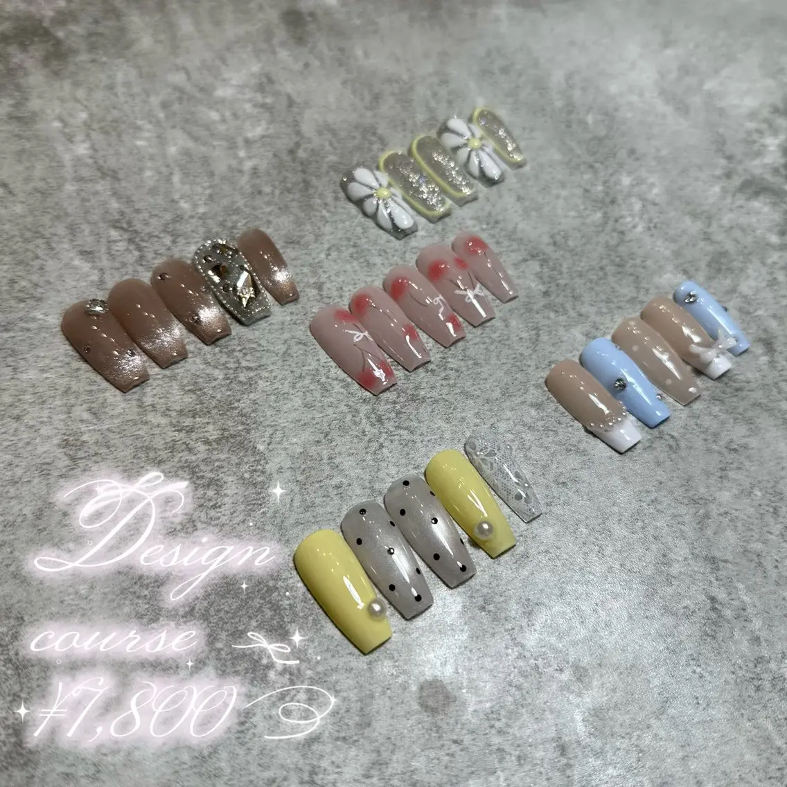 他店長さ出しオフ+選べる5種designコースの写真