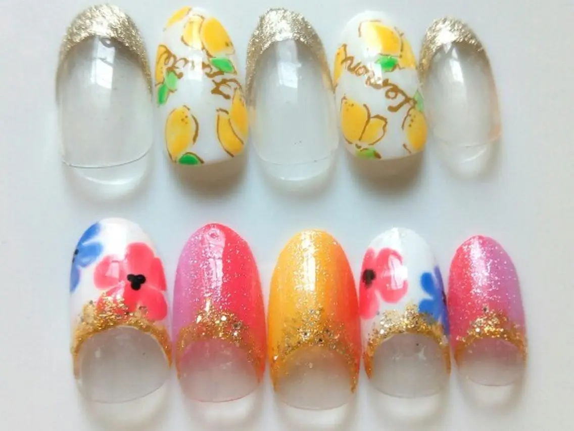 ネイル フラワーネイル NARUMI HYODOのネイルデザイン