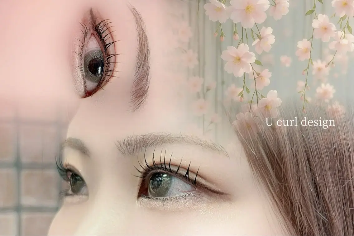 マツエク・マツパ 一重×まつ毛パーマ Lumivie 🌷 YURIKAのマツエク・マツパデザイン