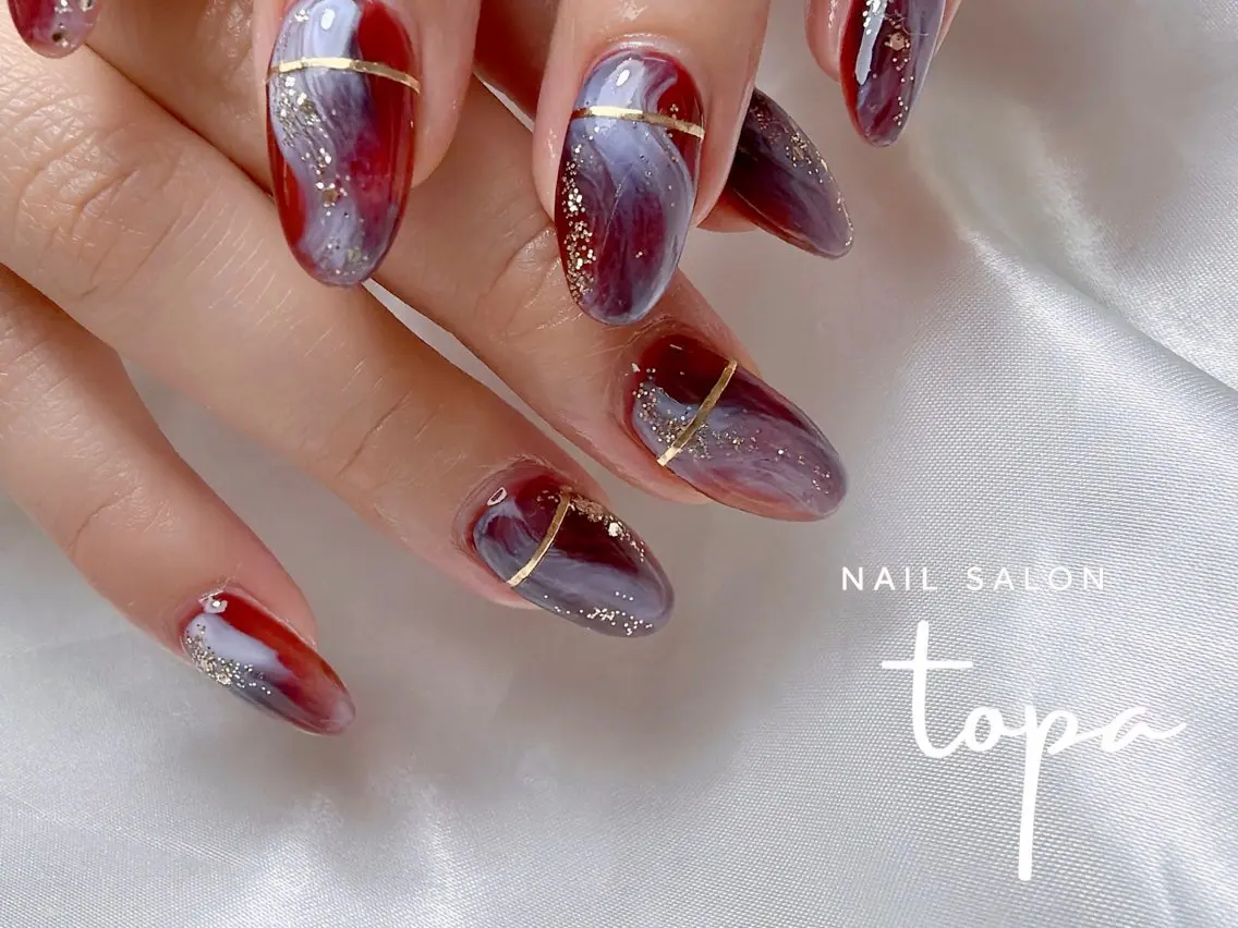 セミロング nail salon topaのネイルデザイン