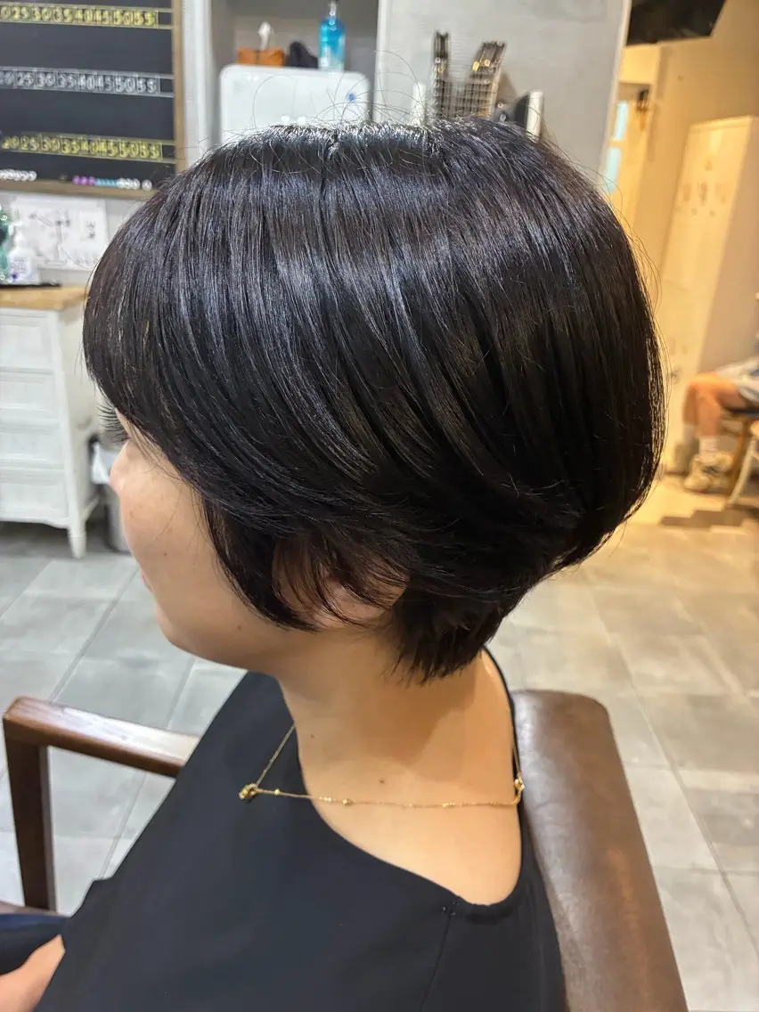 ショート カラー カット ヘアカラー トリートメント ❄️中野侑香❄️ ハイライト/ブリーチのヘアスタイル