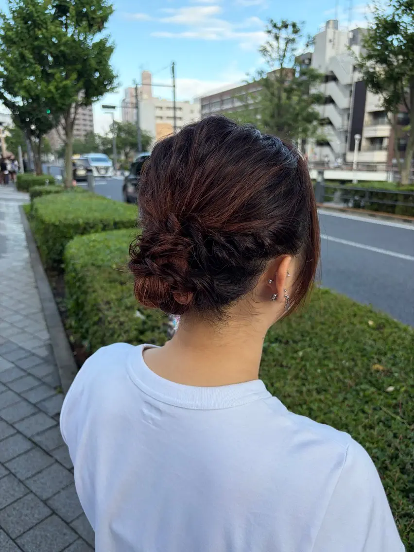 ヘアアレンジ ✨ヘアアレンジ✨ 秋山 麟太朗のヘアスタイル