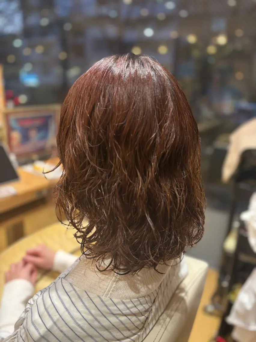 練習モデル🫧女性、男性大歓迎🫧コールドパーマ➕カットの写真