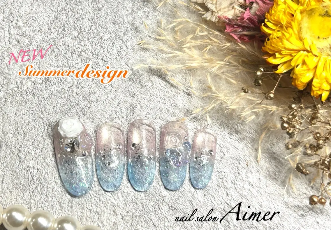 ネイル ハンドネイル nail salon Aimerのネイルデザイン