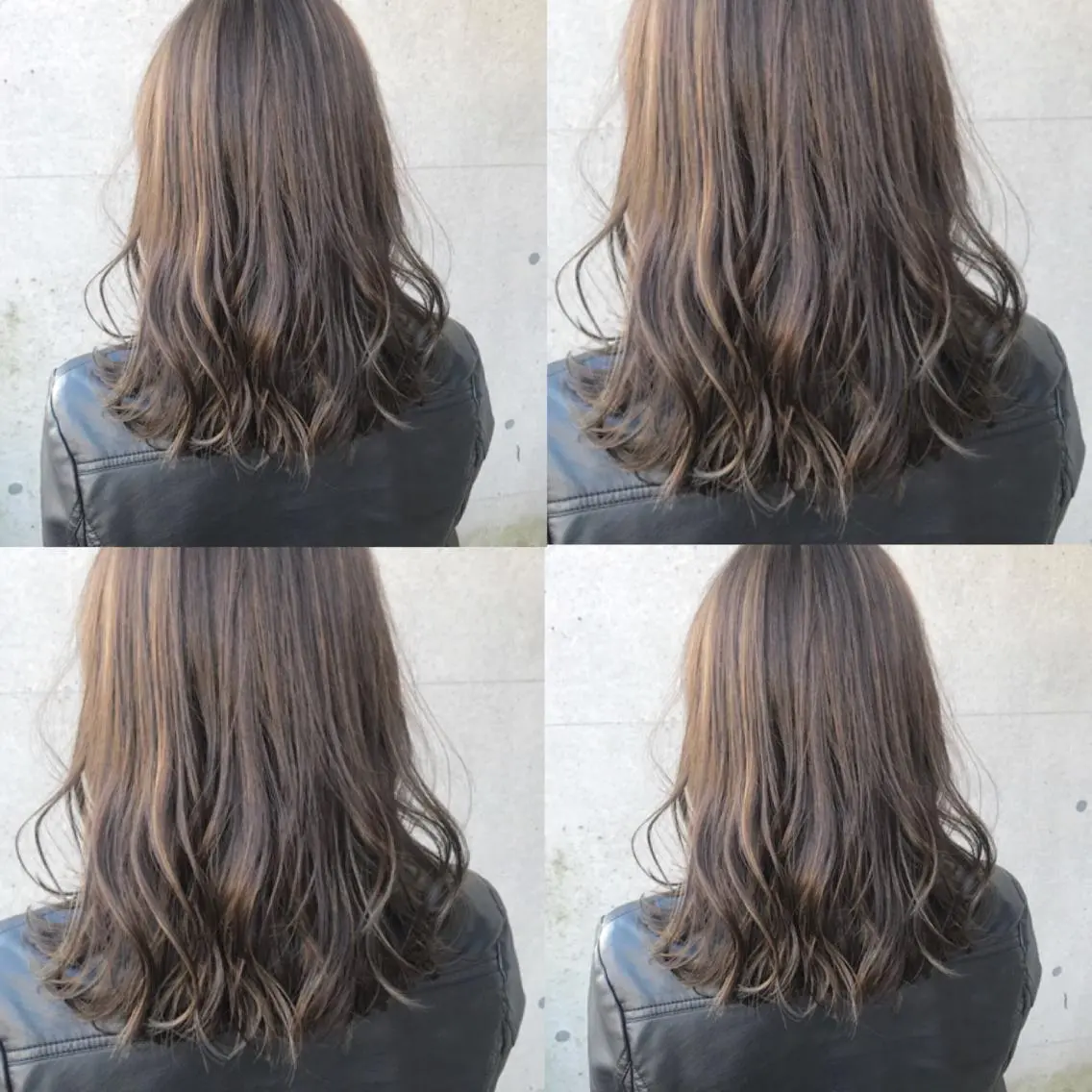 セミロング カラー ヘアアレンジ ハイライトカラー ハイライト Satsuki ✂︎♡のヘアスタイル