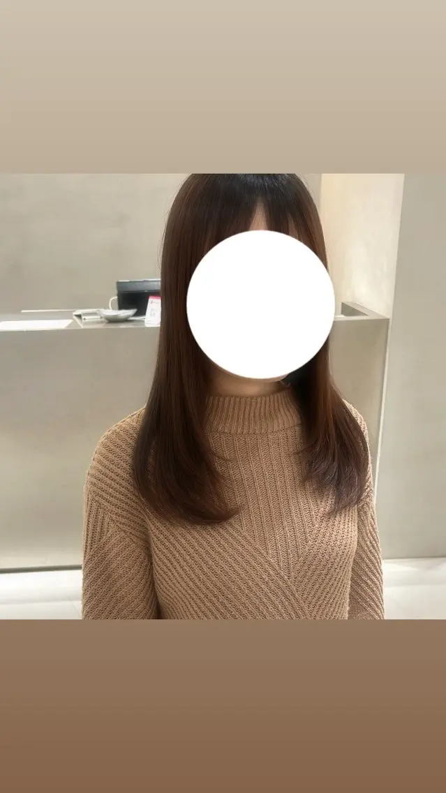 セミロング こばやし にな 🦖⋆͛ぷつっとボブのヘアスタイル