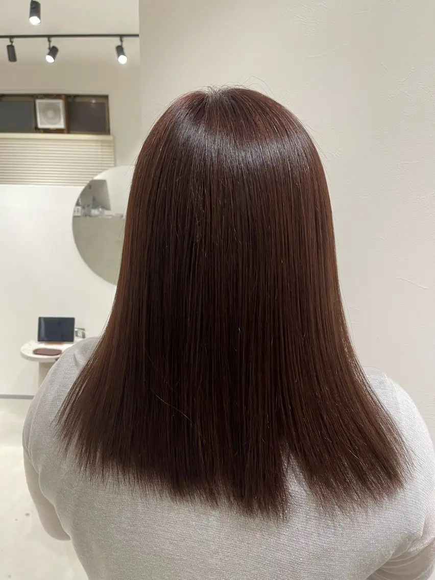 ミディアム トリートメント ボブ/レイヤー /河内温太のヘアスタイル
