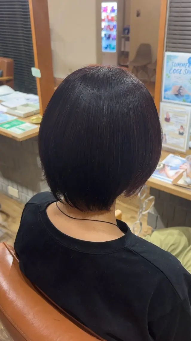 ショート カラー lamiell学園店 Umiのヘアスタイル