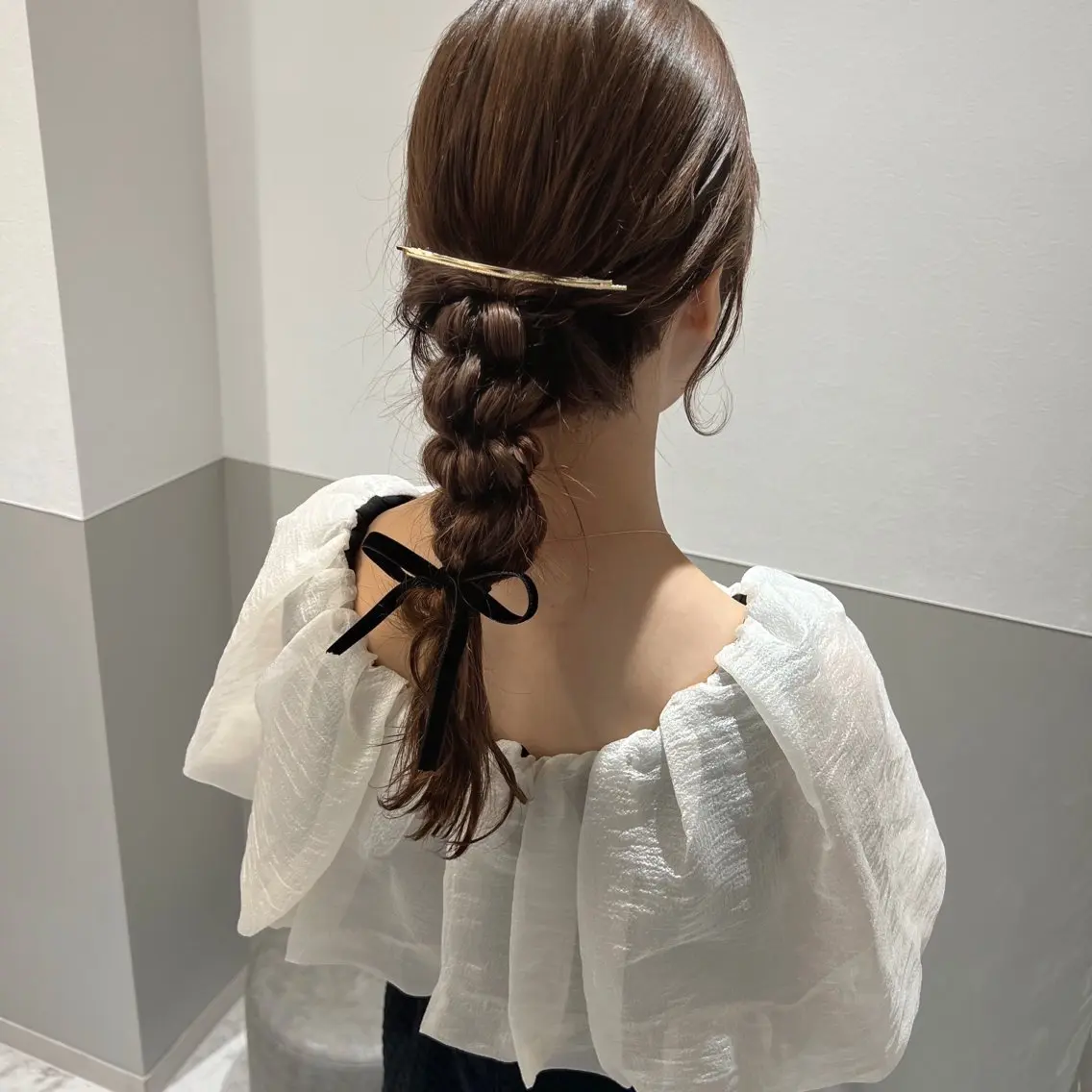 ロング ヘアセット 韓国モテhair🍑 momoのヘアスタイル