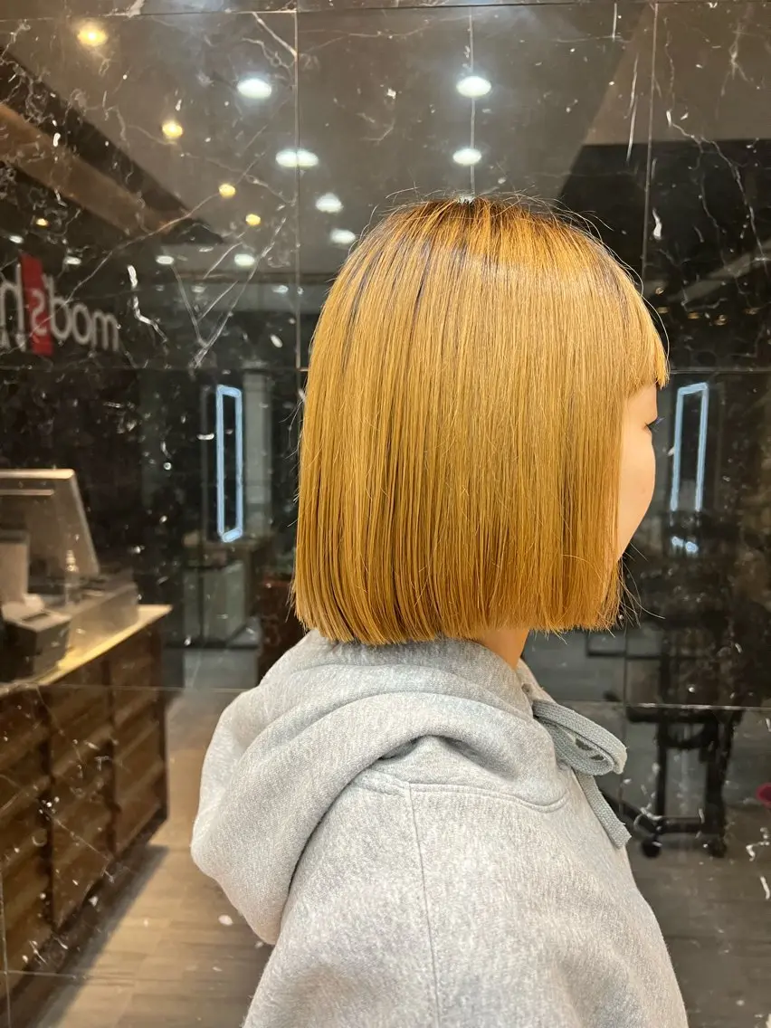 ミディアム Sakura モッズヘア宇都宮のヘアスタイル