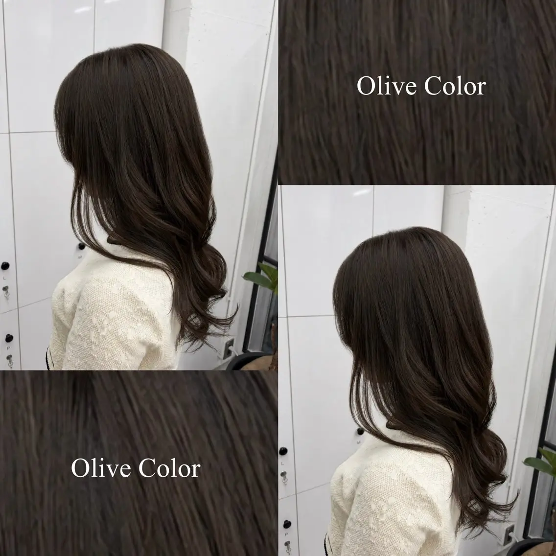 ミディアム カラー ベージュカラー 透明感カラー グレージュ オリーブベージュ オリーブカラー カット ヘアカラー 🌷︎あすか🌷 JILLSTUDIOのヘアスタイル