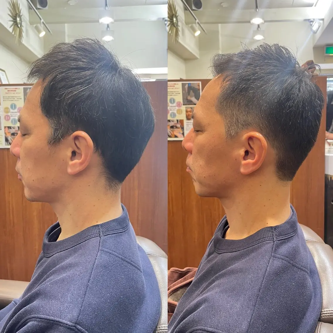 ショート メンズ 💈トレサンパ 💈金山駅✂︎愛実のヘアスタイル