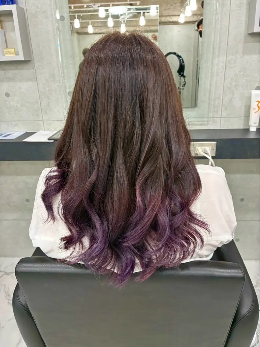 ロング カラー Endearing 🌟銀座のヘアスタイル