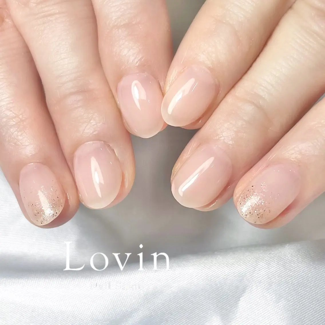 ネイル ジェルネイル オフィスネイル ワンカラーネイル パラジェル k-two nailのネイルデザイン