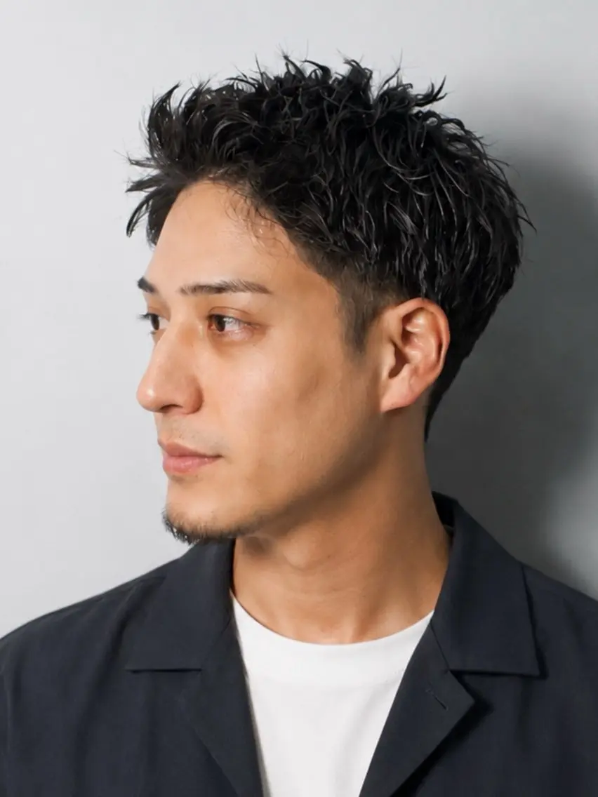 ショート 店長💈山田竜太 BARBERのヘアスタイル