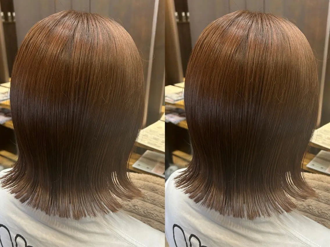 カットカラートリートメント【迷ったらこちら】カット＋カラー＋髪質改善3stepTRの写真