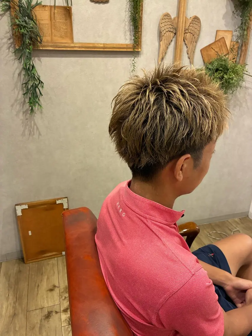 ショート メンズ 清水 美香のヘアスタイル