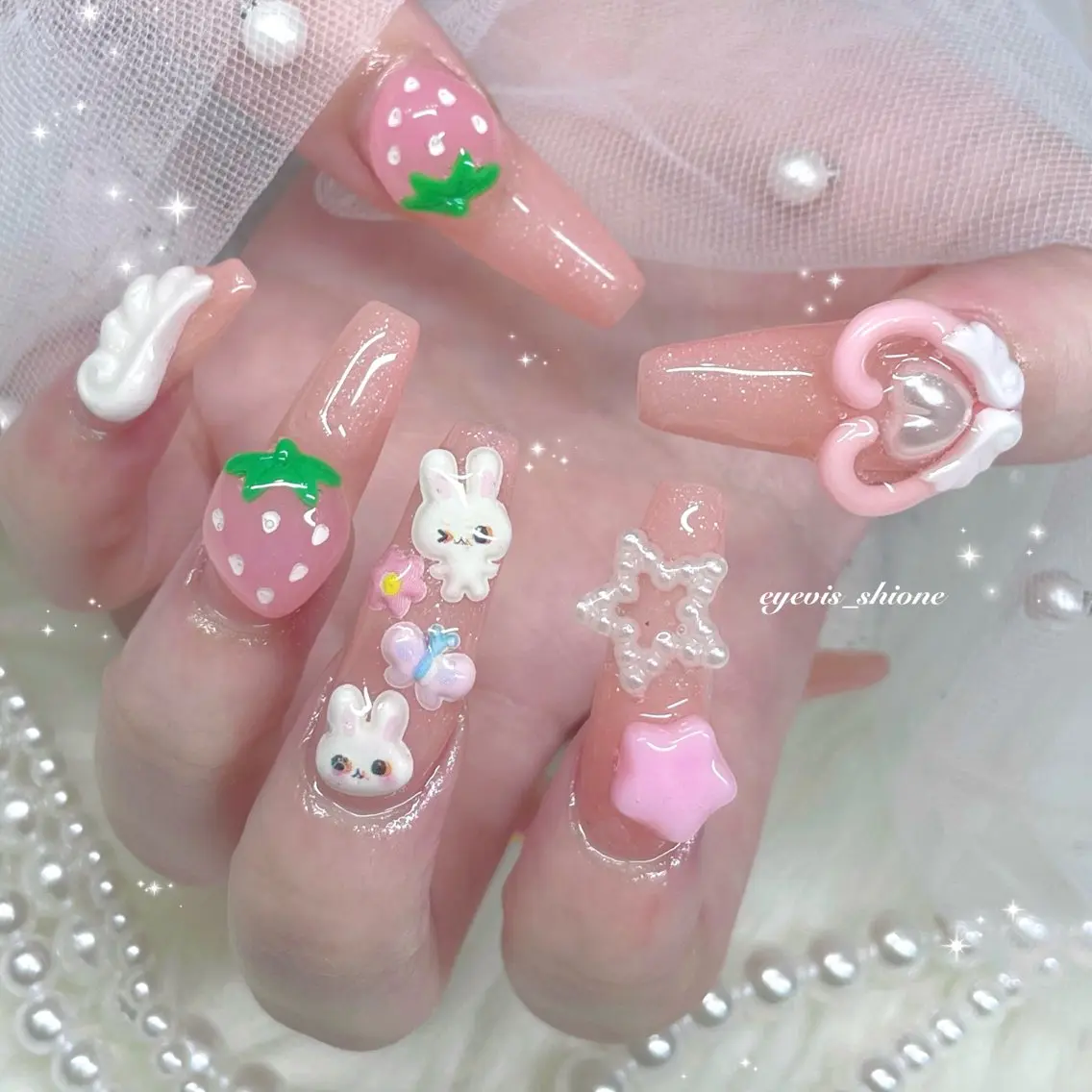 ネイル 持ち込み ハンドネイル ROWnail Shioneのネイルデザイン
