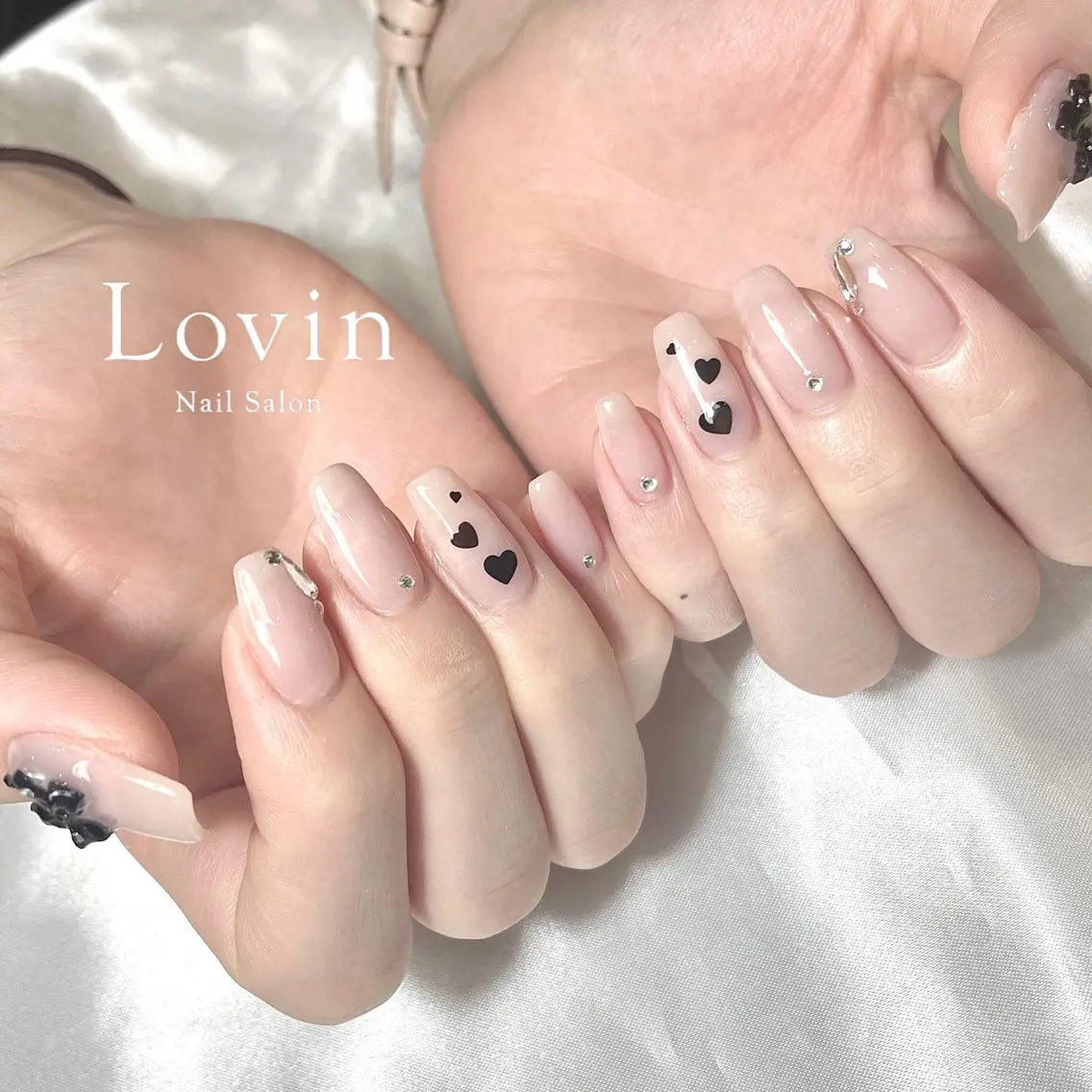 ネイル ジェルネイル オフィスネイル パラジェル k-two nailのネイルデザイン