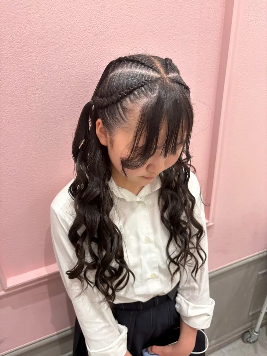 ヘアアレンジ lien eriiのヘアスタイル