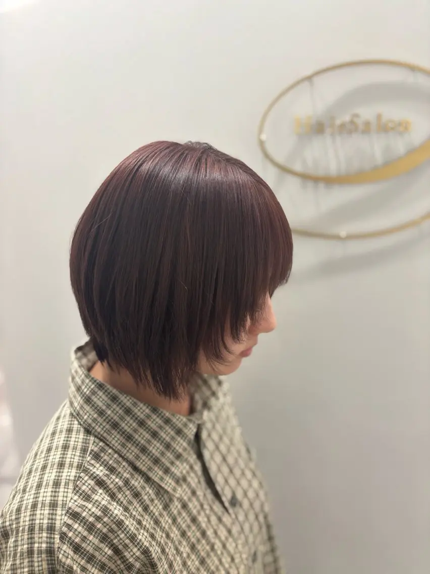 ショート カラー SHIAN ゆうきのヘアスタイル