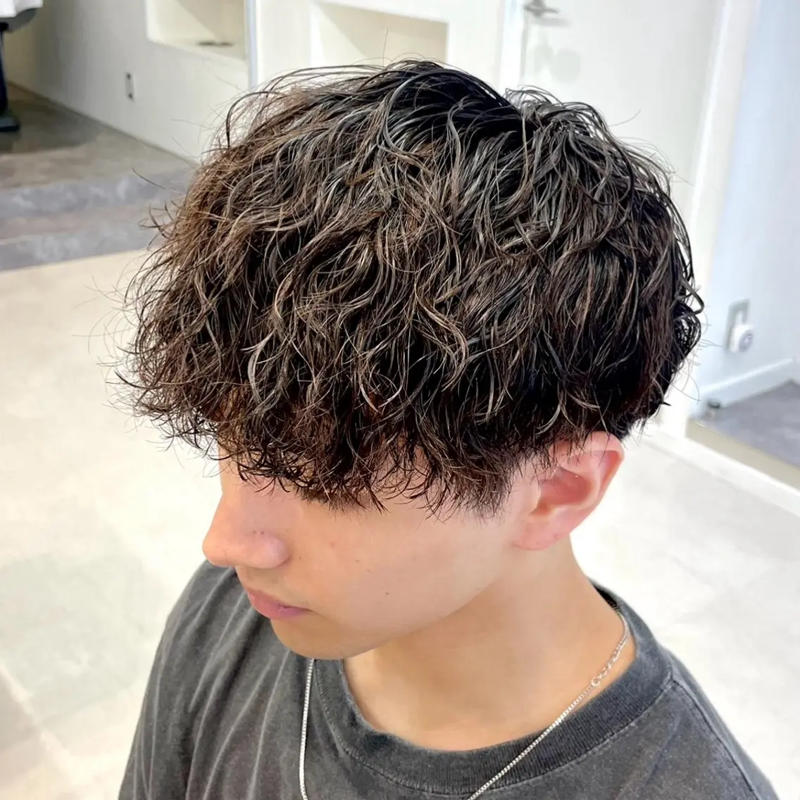 パーマ メンズ ビジネス メンズパーマ メンズ支持率No.1 /大船メンズパーマのヘアスタイル
