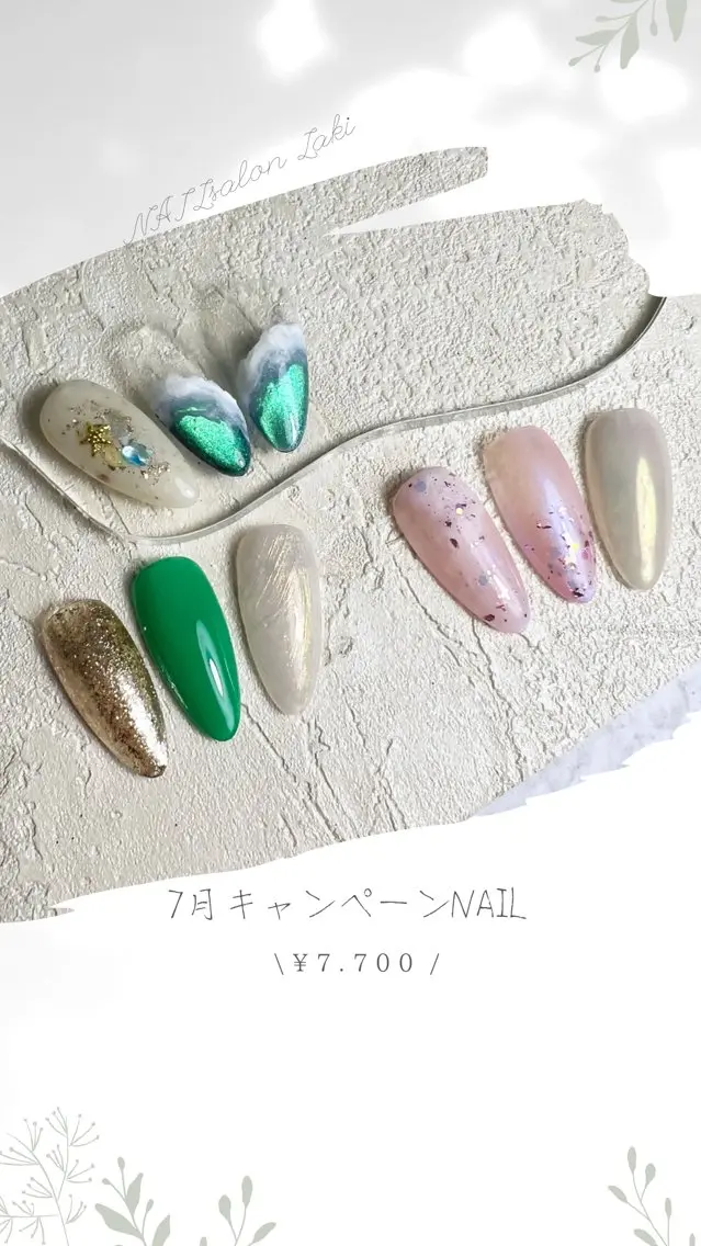 キャンペーンネイルの写真