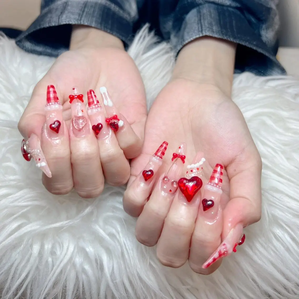 ネイル ハンドネイル ANH NAIL ゴテゴテ専門店💎のネイルデザイン