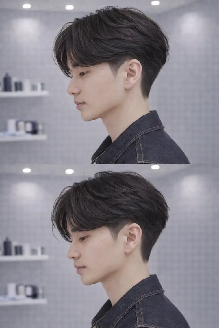 メンズ カット 縮毛矯正 メンズ縮毛矯正指名 No.1KAI🥰のヘアスタイル