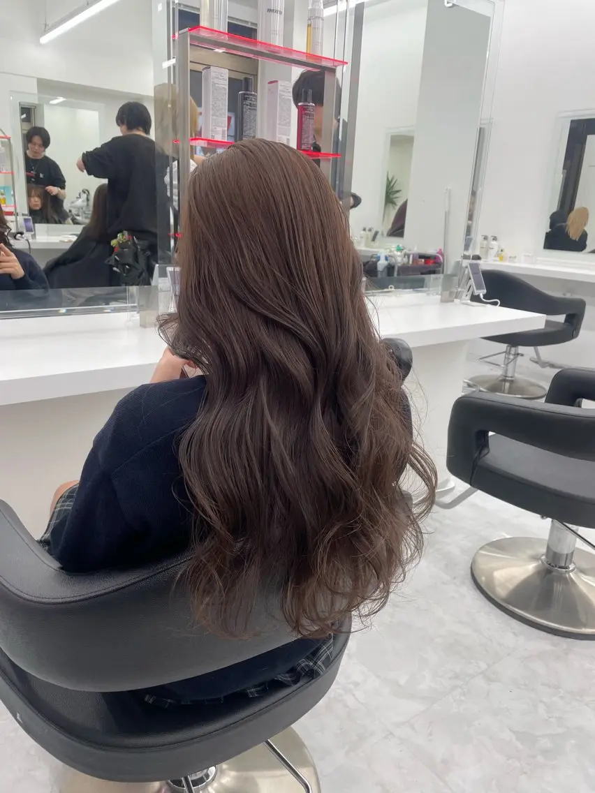 ロング カラー 🤍レイヤー/顔周り /hirari🤍のヘアスタイル