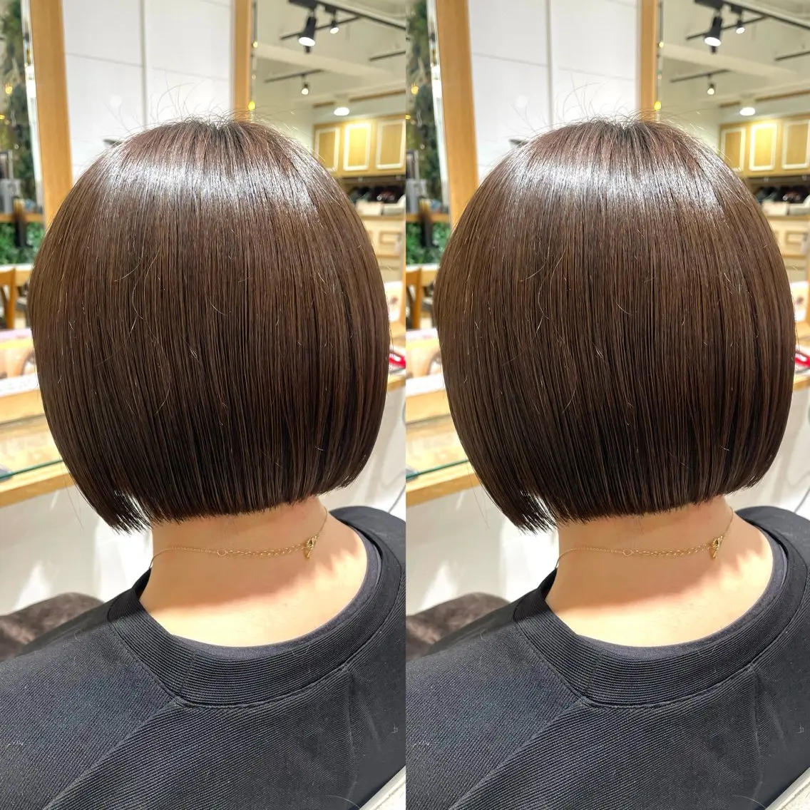 ミディアム カット トリートメント 髪質改善矯正/カラー /吉祥寺 mariのヘアスタイル