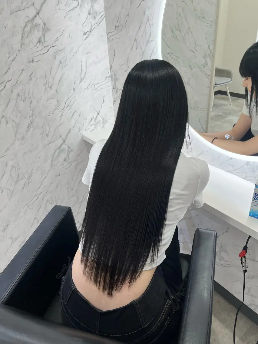 ロング 🐈‍⬛ララモアナ yuri🐈‍⬛のヘアスタイル