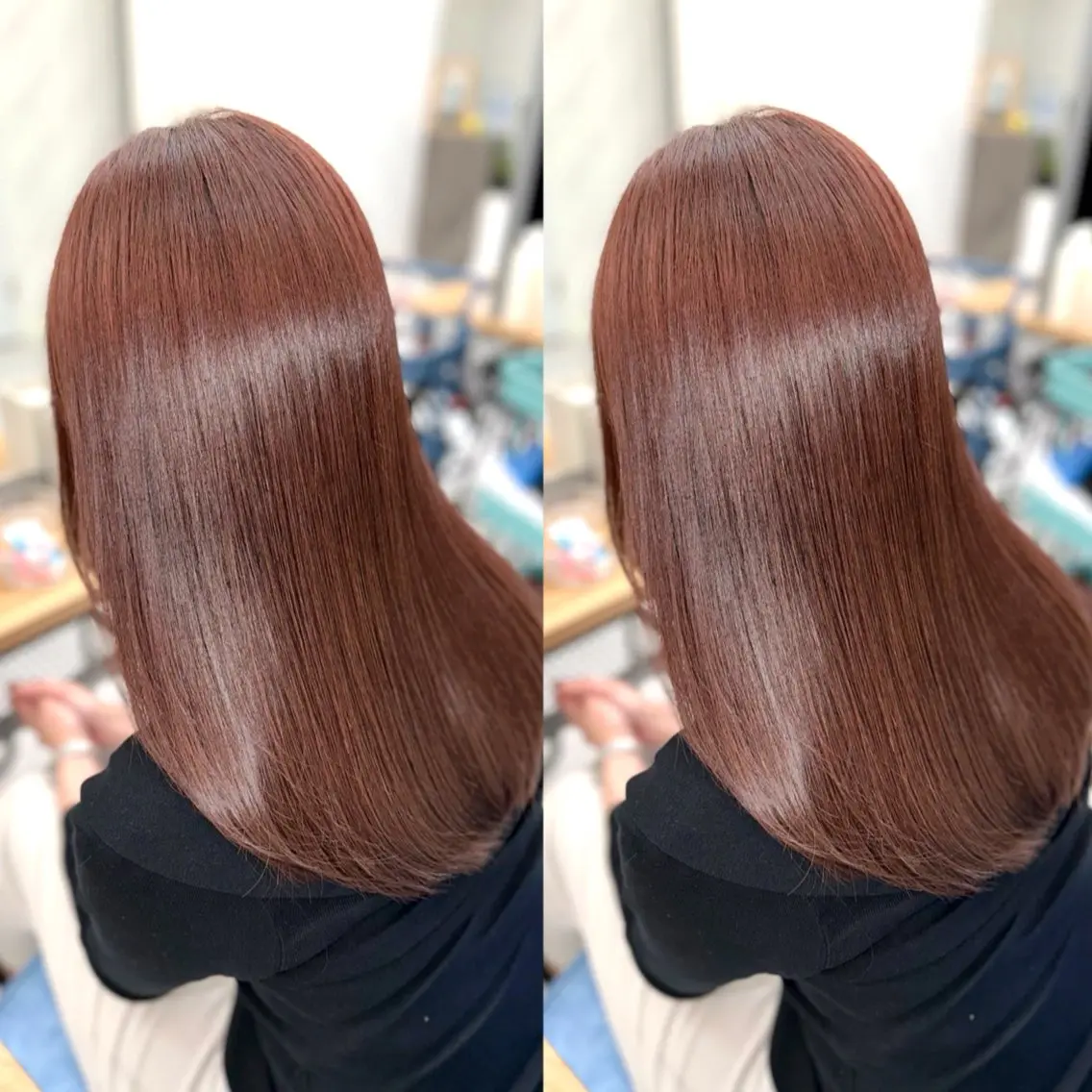 カラー+髪質改善5STEPケア¥14500→¥12000の写真