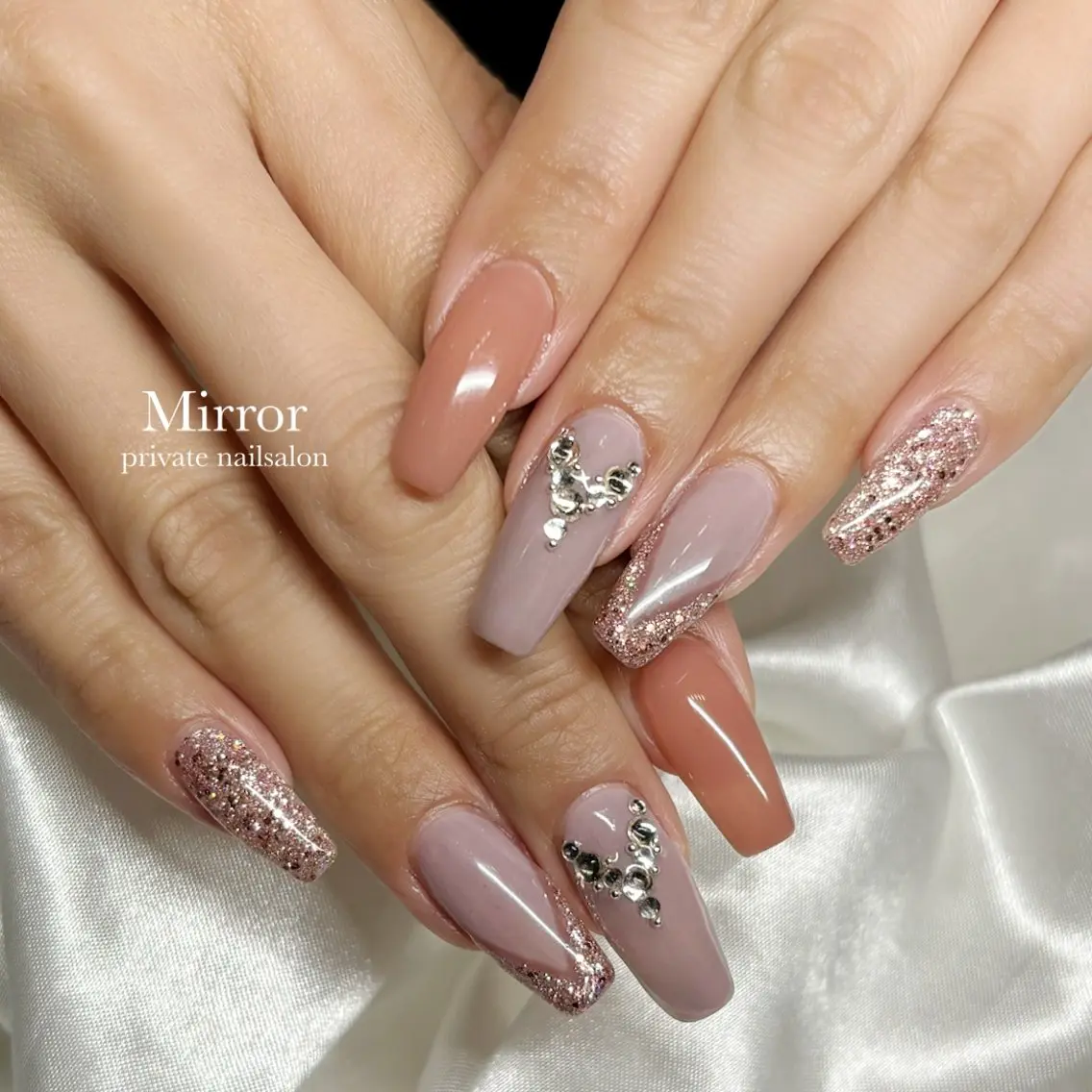 ネイル ハンドネイル nailsalon Mirrorのネイルデザイン