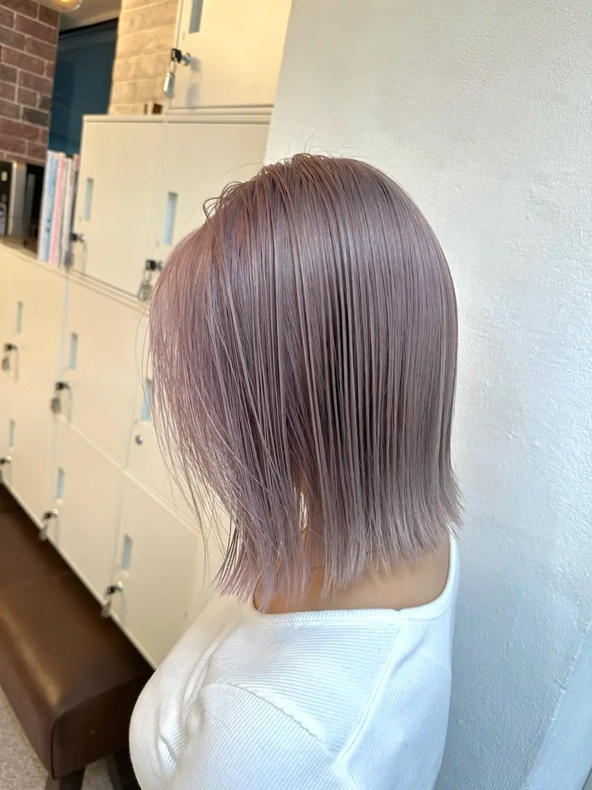 ショート カラー カット ヘアカラー トリートメント レイヤーカット/ カラー/長谷恵花のヘアスタイル