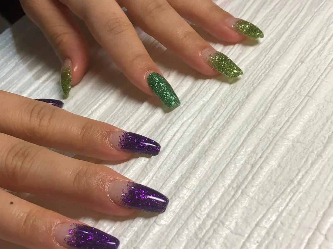 ロング ネイル 🦋Kiyomi. 🦋のネイルデザイン