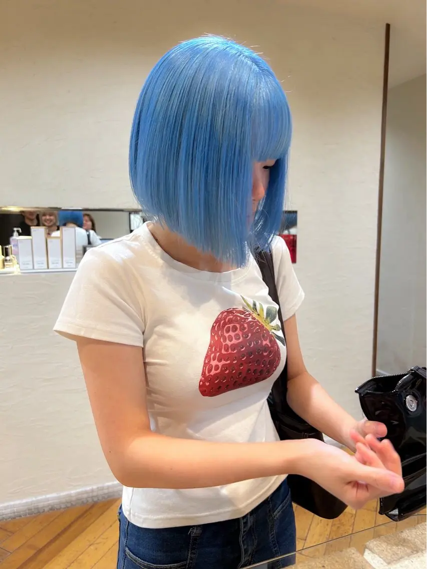 ショート ヘアカラー ハイトーンカラー／ Akari ₊˚✧のヘアスタイル