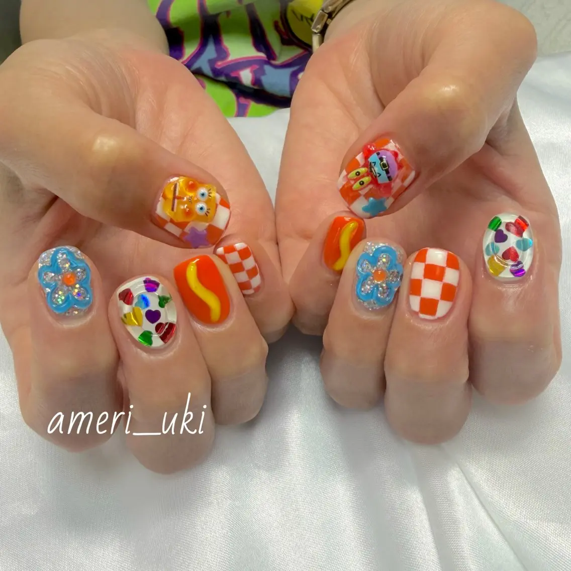 ネイル ハンドネイル Ameri nail /UKIのネイルデザイン