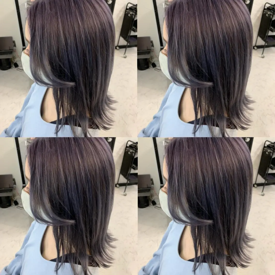 セミロング カラー ヘアアレンジ ヘアカラー トリートメント 🦋レイヤー特化/ 羽エク/ナツミ🦋のヘアスタイル
