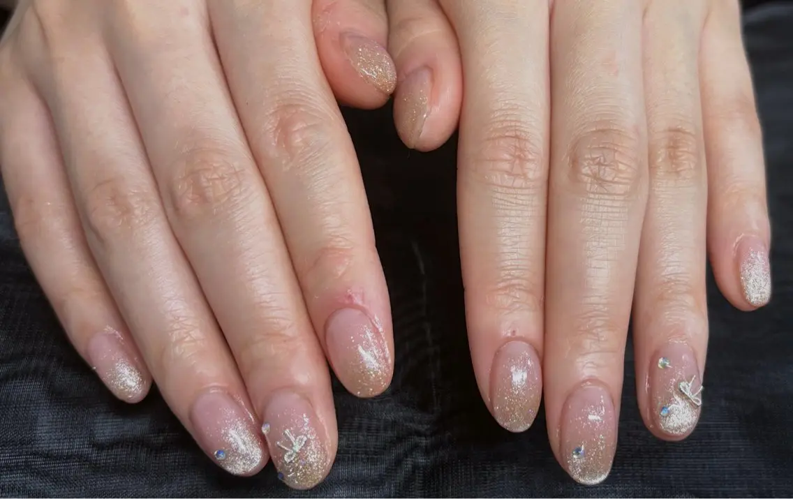 ネイル スカルプネイル シンプルネイル ハンドネイル ハンドケア Lu nailsalonのネイルデザイン
