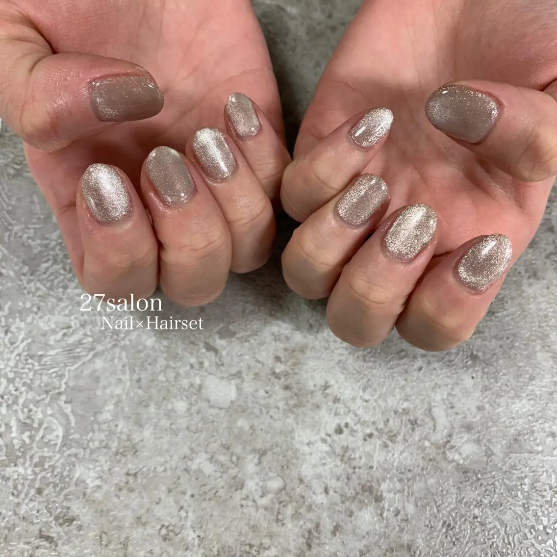ネイル マグネットネイル 27salon yuinaのネイルデザイン
