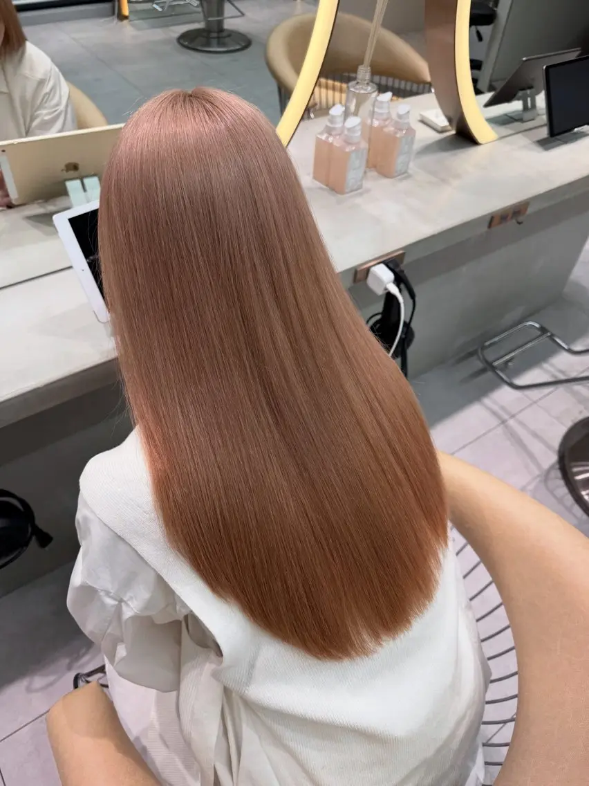 ロング カラー ヘアカラー トリートメント ゆーだい🇰🇷韓国 🇰🇷×髪質改善のヘアスタイル