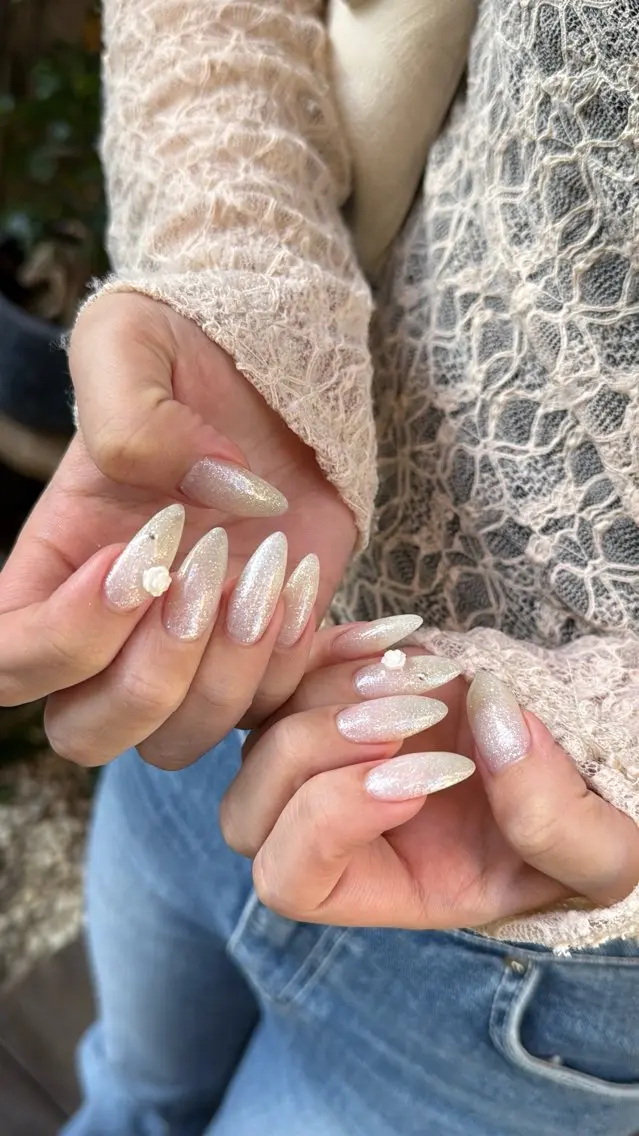 ネイル フラッシュネイル フラッシュマグ フットネイル フレンチネイル 韓国ネイル ハンドネイル SAKU nail 作島茜のネイルデザイン