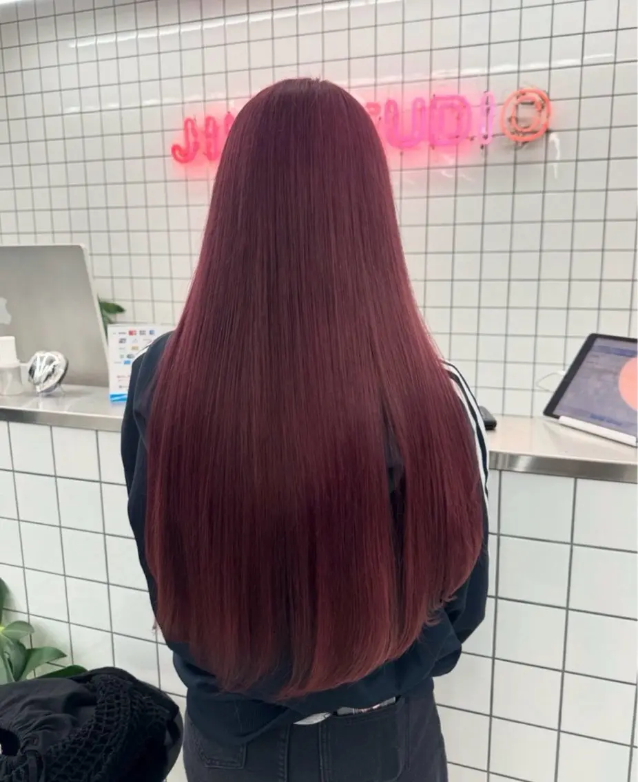 ロング カラー ヘアカラー 🩵しの🩵 JILLSTUDIOのヘアスタイル