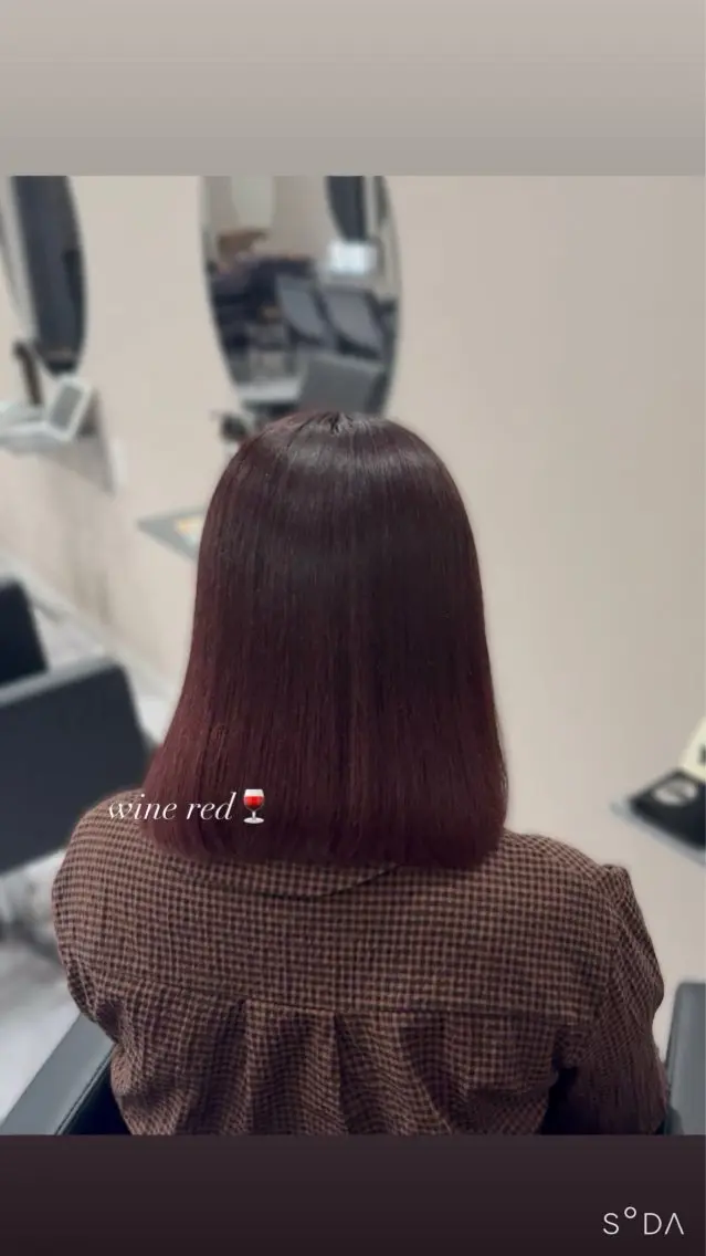 【営業後限定🎀🪄】ワンカラー➕毛先整えcut➕3stepトリートメント🫧の写真
