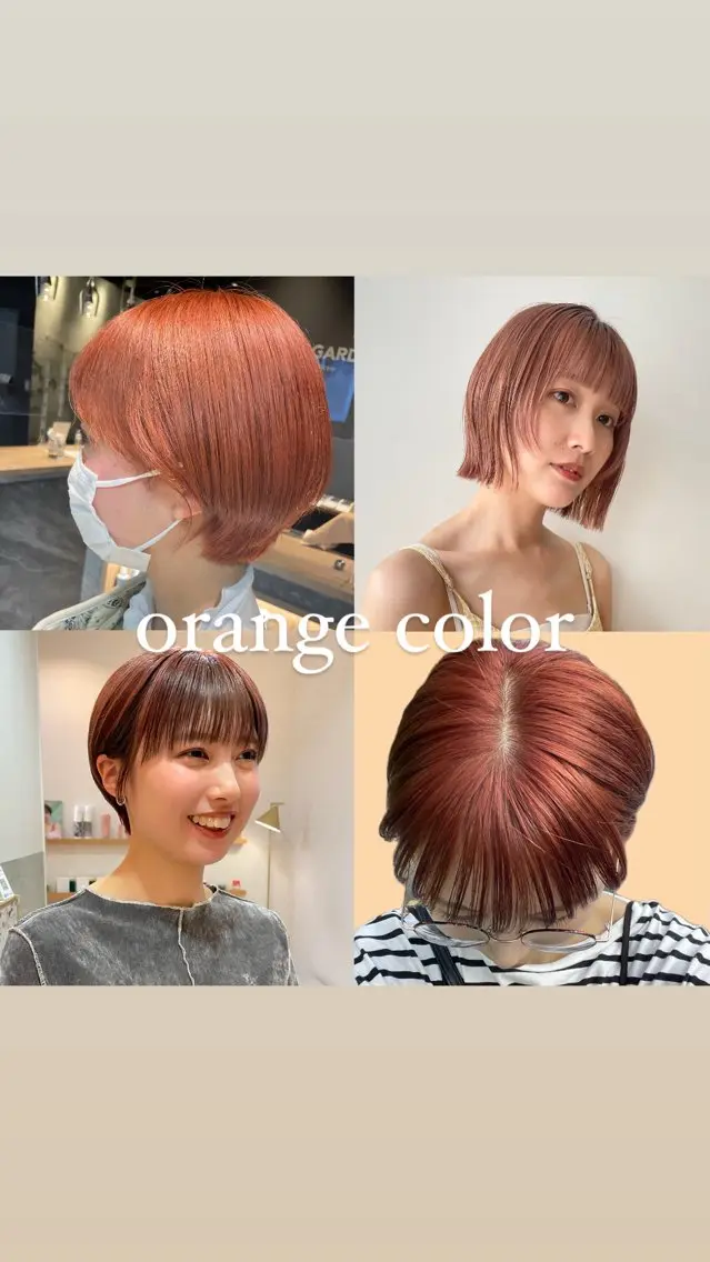 ショート カラー 顔まわり🥨レイヤー /透明感/水口舞奈のヘアスタイル