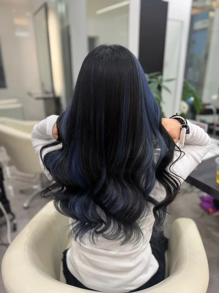 ロング カラー ベージュカラー ブリーチ ケアブリーチ 透明感カラー デザインカラー ヘアカラー トリートメント 渋谷髪質改善/縮毛 矯正/かすが🪽🫧のヘアスタイル