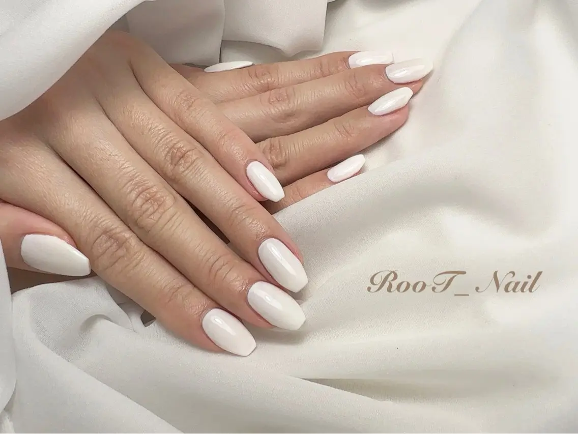 ネイル ワンカラーネイル ハンドネイル RooT Nailのネイルデザイン