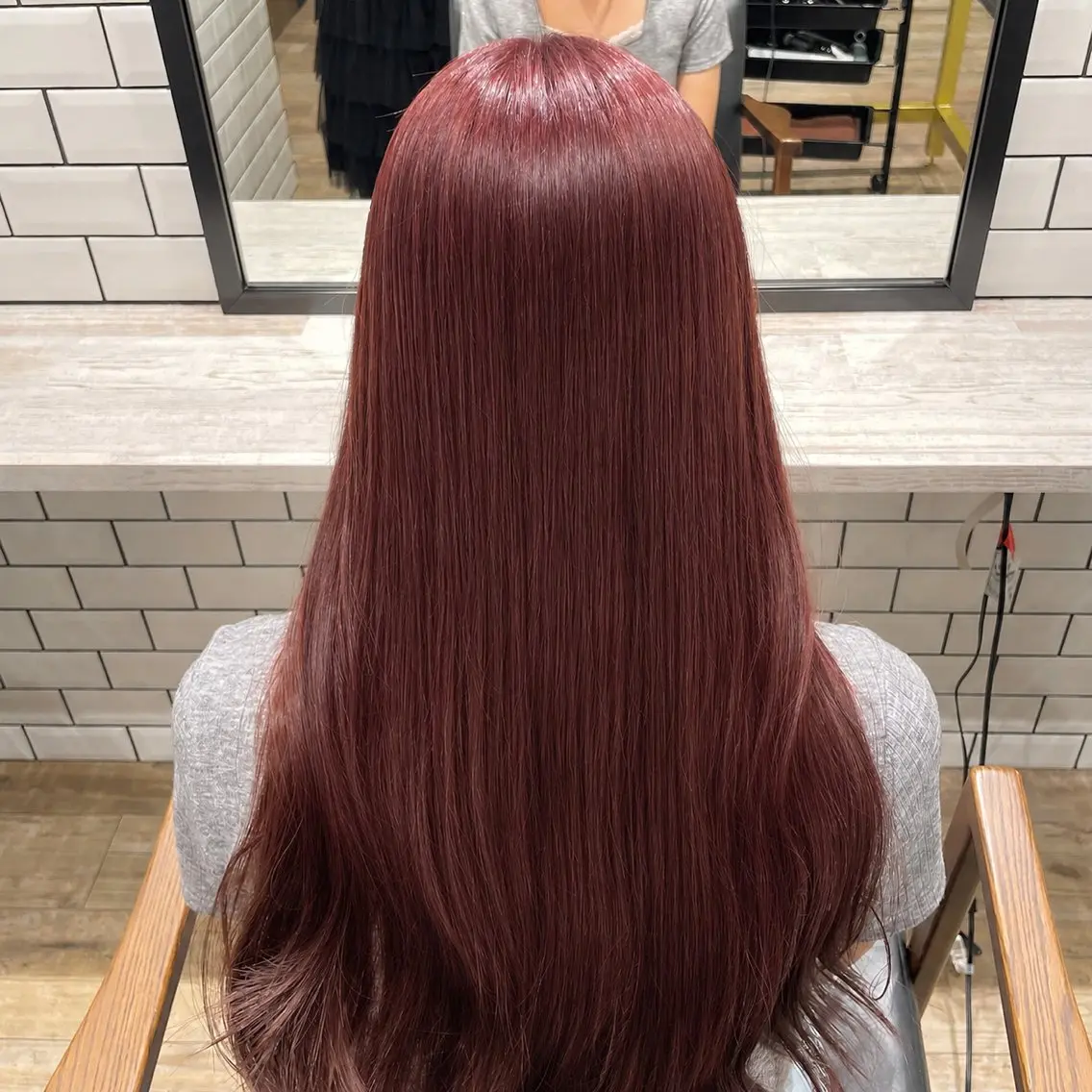 ロング カラー ブリーチ 透明感カラー ラベンダーカラー ピンクカラー ピンクラベンダー ヘアカラー ❄️髪質改善/透明感 カラー❄️WAOのヘアスタイル